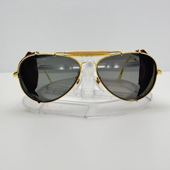 Unbranded Eye Glasses Eyeglasses Frames Gold 62 Japan - Picture 3 of 6